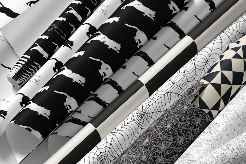Black and white - graphic bold contrast