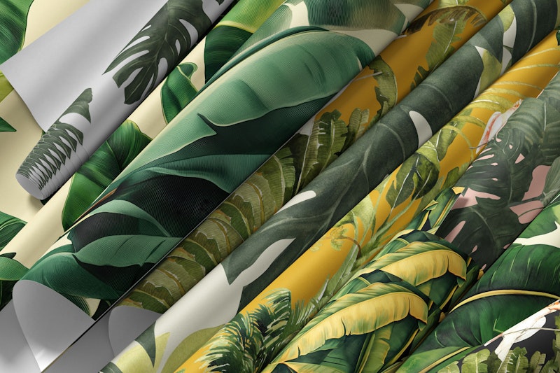 Banana and Tropical Leaves Collection