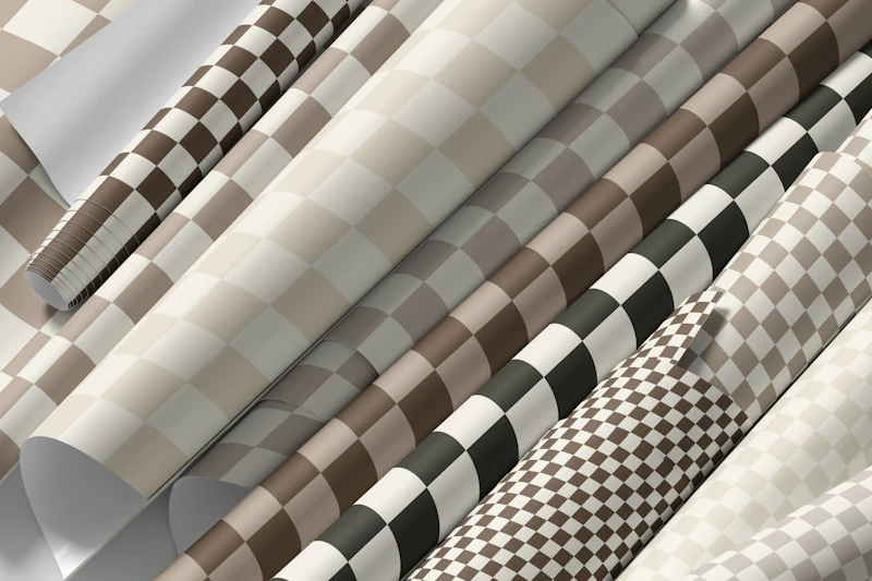 Neutral Checkered Collection