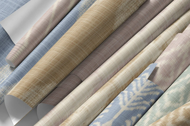 Abstraktes Ikat