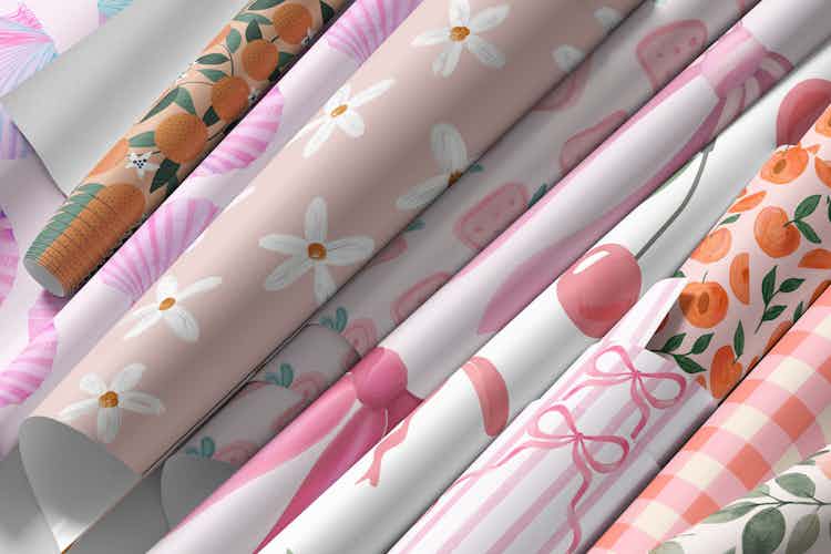 Preppy y coqueta rosa