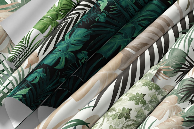 Tropical Jungle Leaves Collection