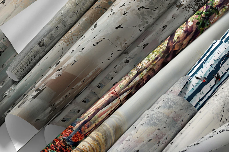 Birch Forest Decor