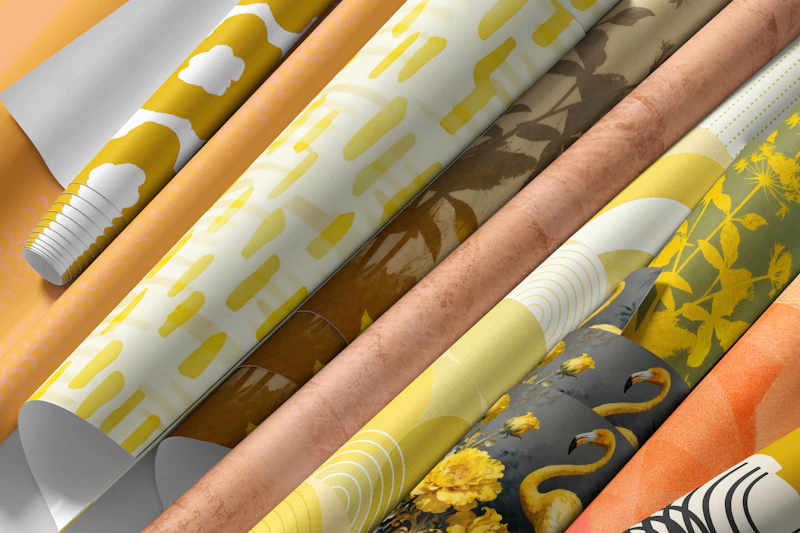 Butter Yellow Hues Amber Tangerine Blend
