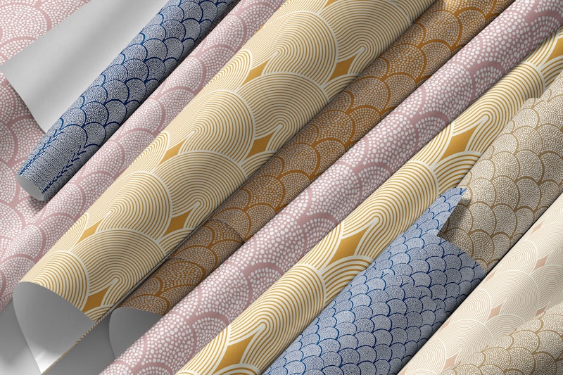 TEXTURE DE COQUILLE SAINT-JACQUES JAPONAISE