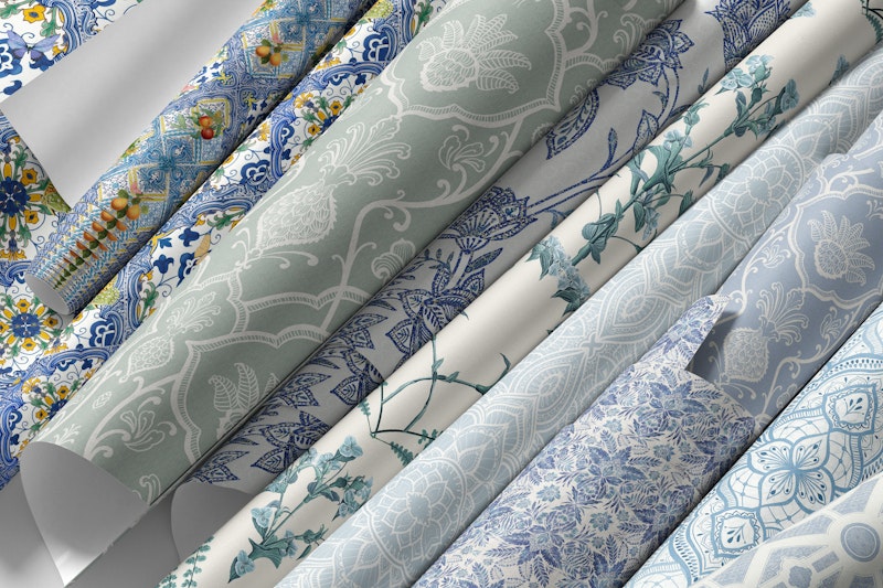 Classic & chinoiserie blue designs