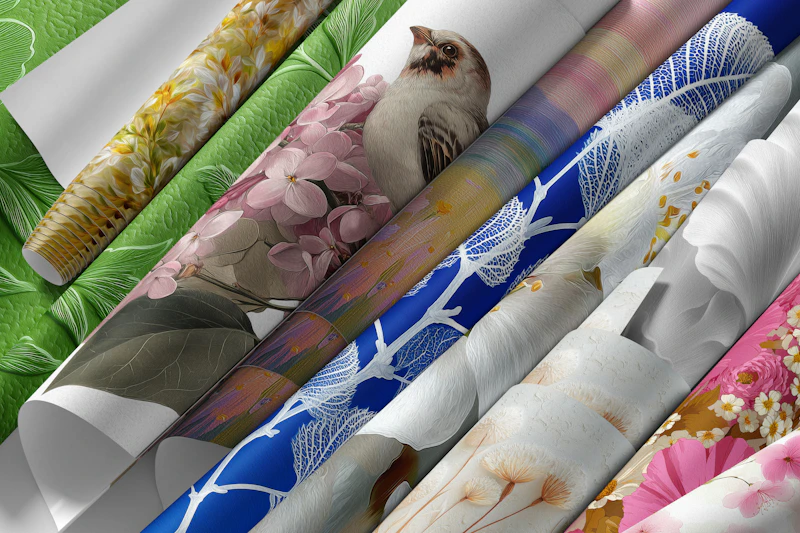 Painterly Texture Floral Collection