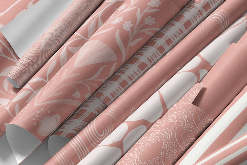 Blush Clay Textured blenderpatronen