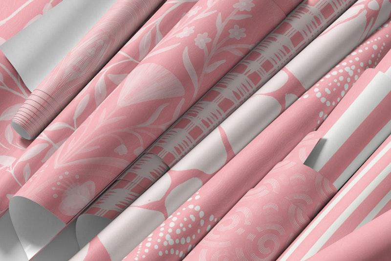 Bloemblaadjesroze textuur blenderpatronen