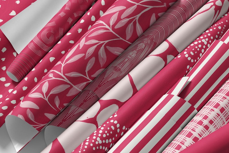 framboosroze textuur blenderpatronen