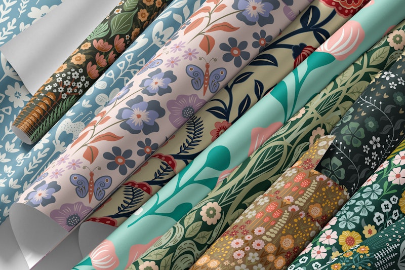 Papel de parede floral