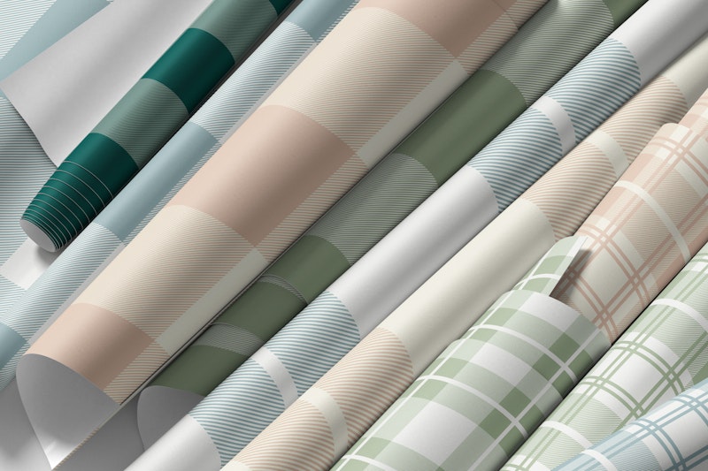 Tartan and Gingham Cozy Check Plaid Designs