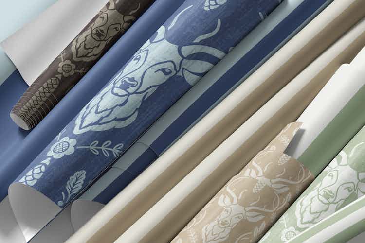 Cabincore och hösttapeter