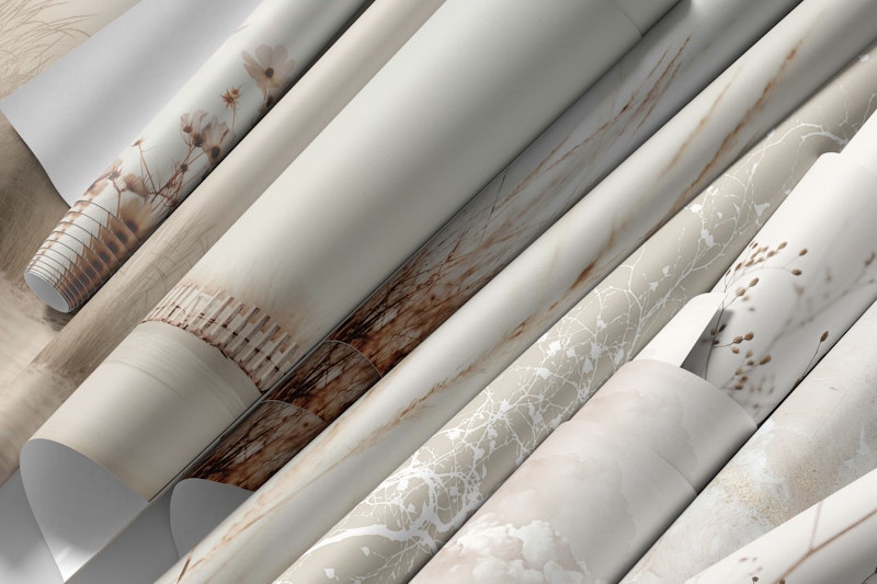 Minimal Beige & White Aesthetic Wallpapers