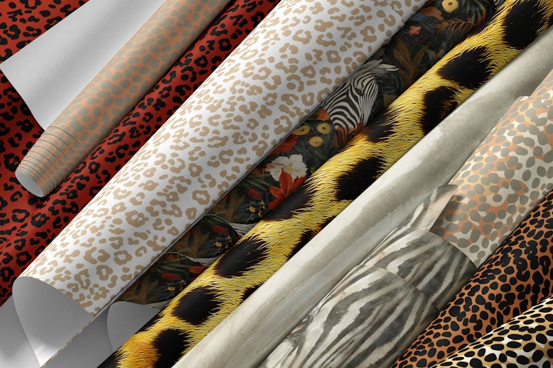 La mansión indómita: Estampado animal