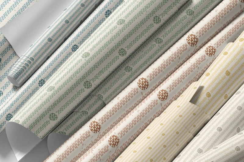 Dottie linen dots and stripes
