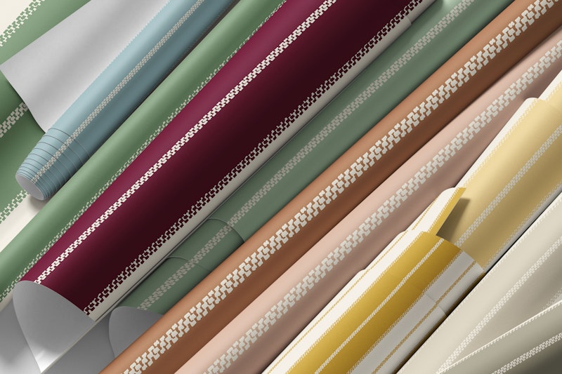 Country linen stripes