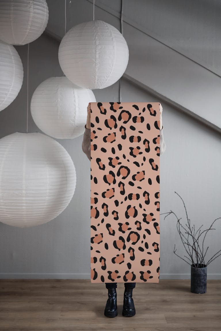 Leopard Animal Print Glam 20 papel de parede roll