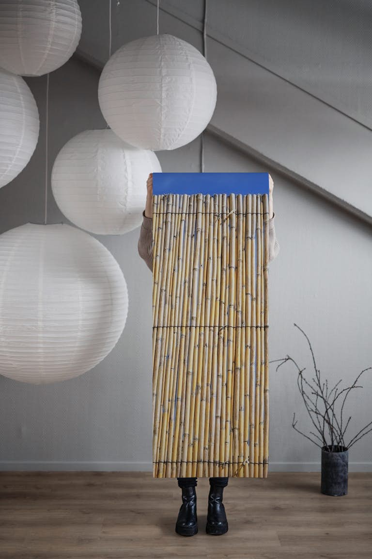 Bamboo Sticks Wallpaper - custom wallpapers by Wallvy. Worldwide shipping!