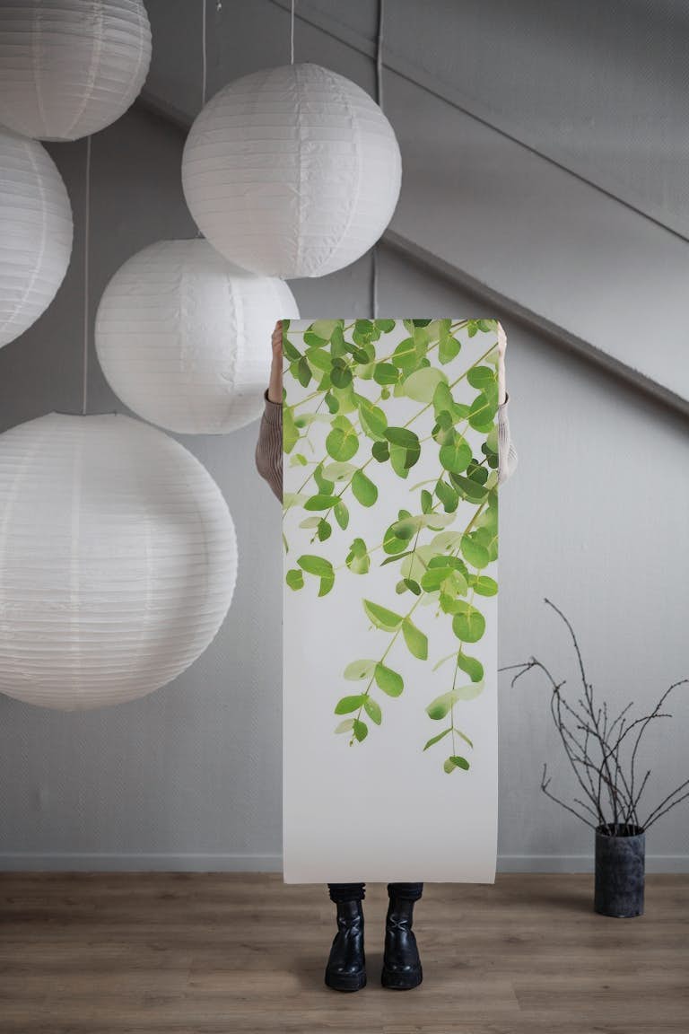 Eucalyptus Fresh Green 1 papel de parede roll