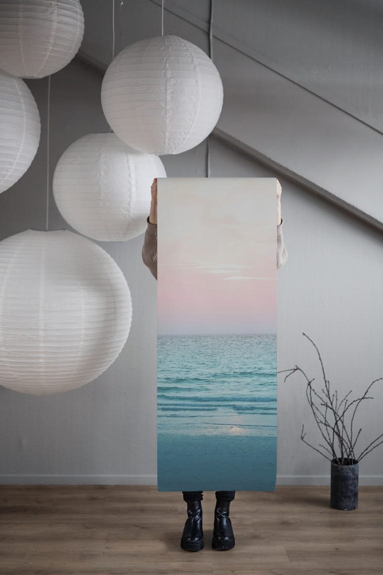 Pastel Ocean Dream Vibes 1 papel pintado roll
