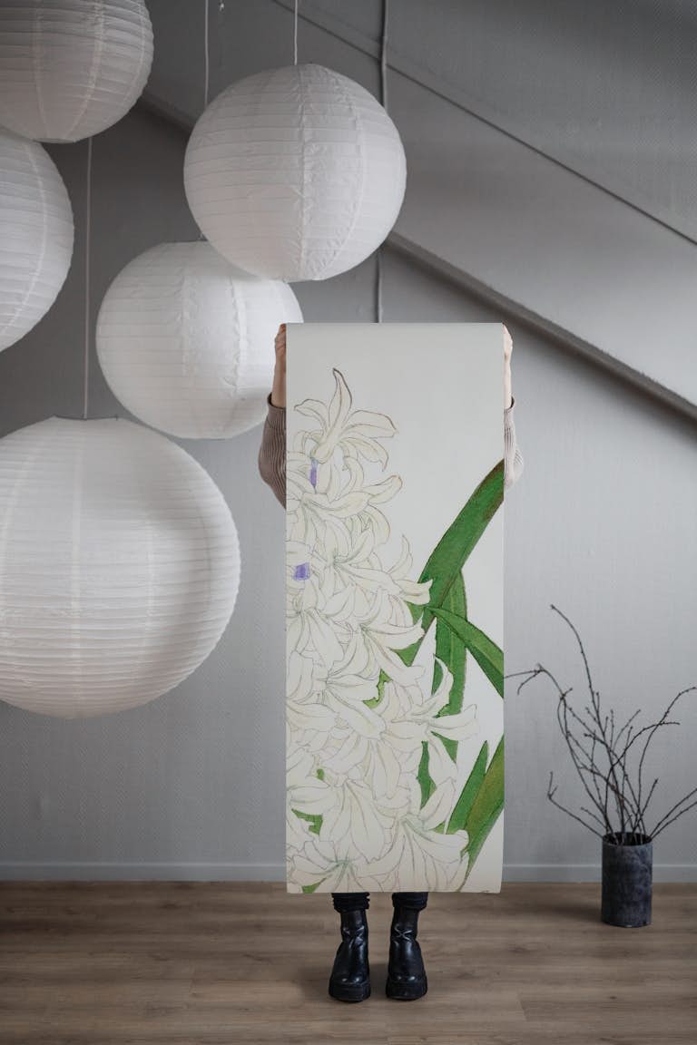 Pastel Japan Floral wallpaper roll