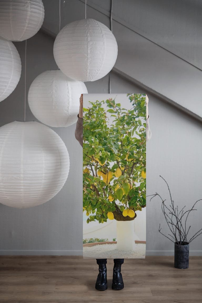 Lemon Tree in Positano 1 papel pintado roll