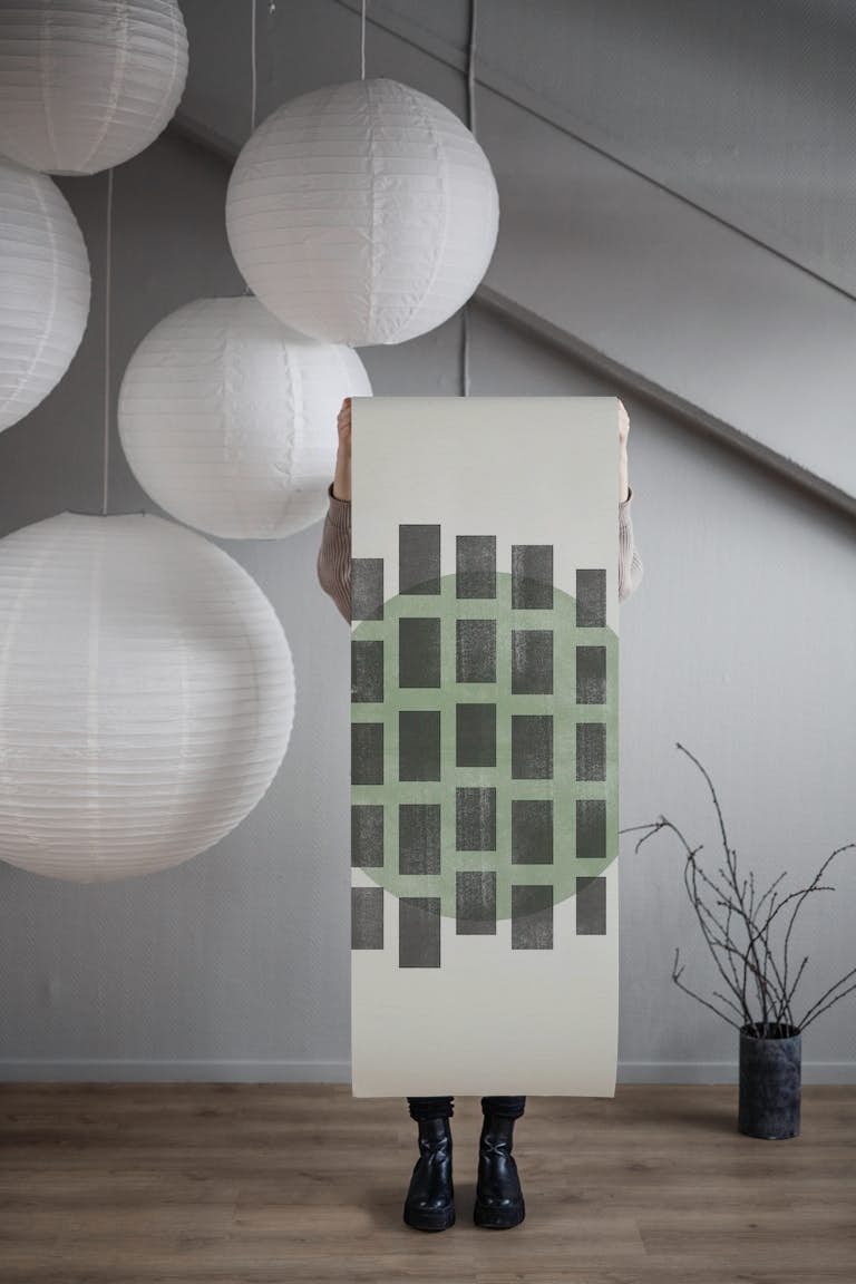 Minimalist Japandi Design papel pintado roll