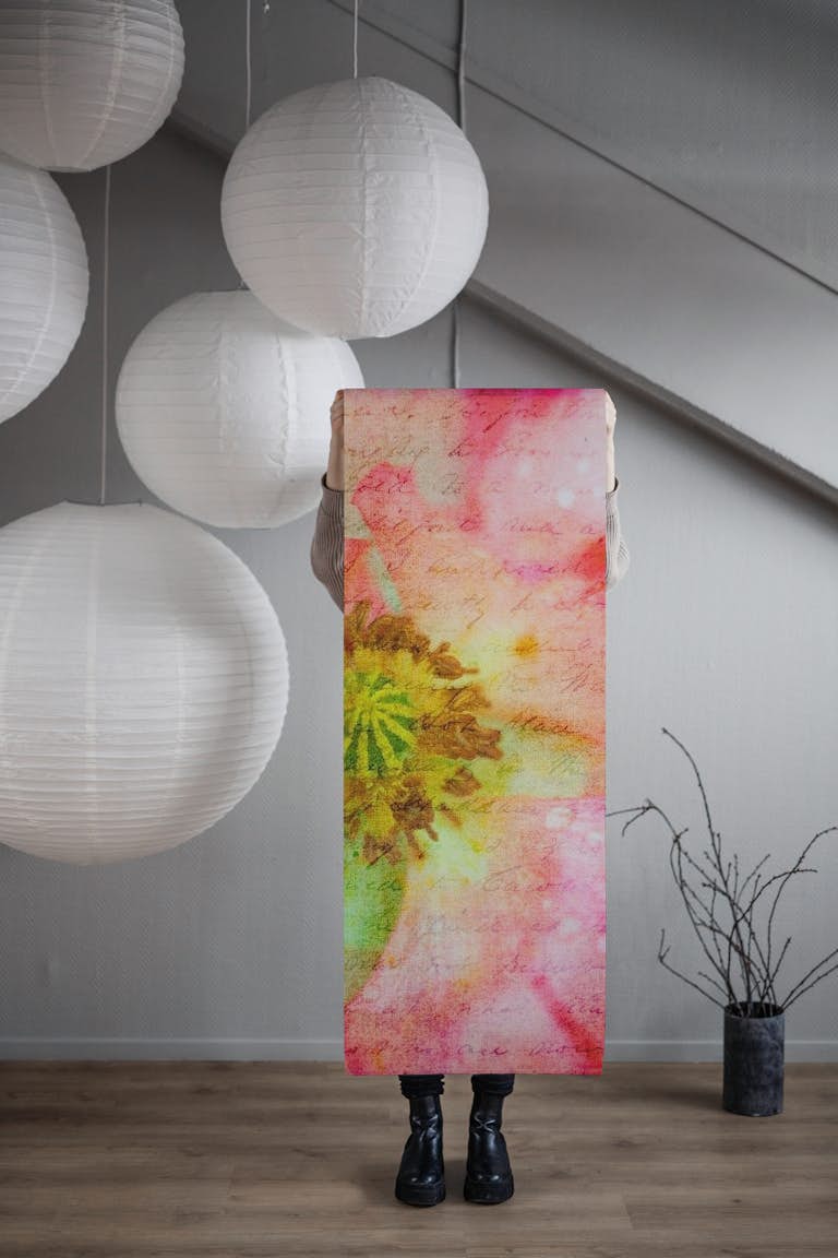 Captivating Poppy papel pintado roll