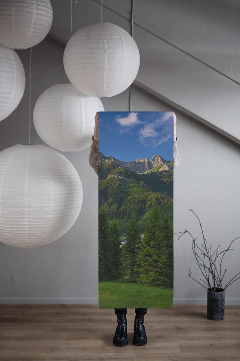 Summer at Tyrol wallpaper roll