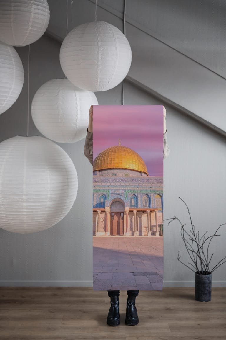 Al-Aqsa Mosque Building papel de parede roll