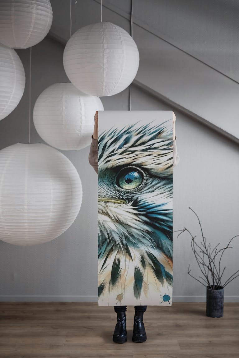 Horizon of Feathers papel pintado roll