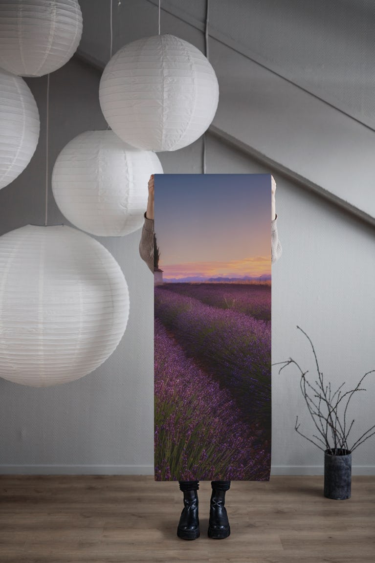 Provence Lavender wallpaper roll