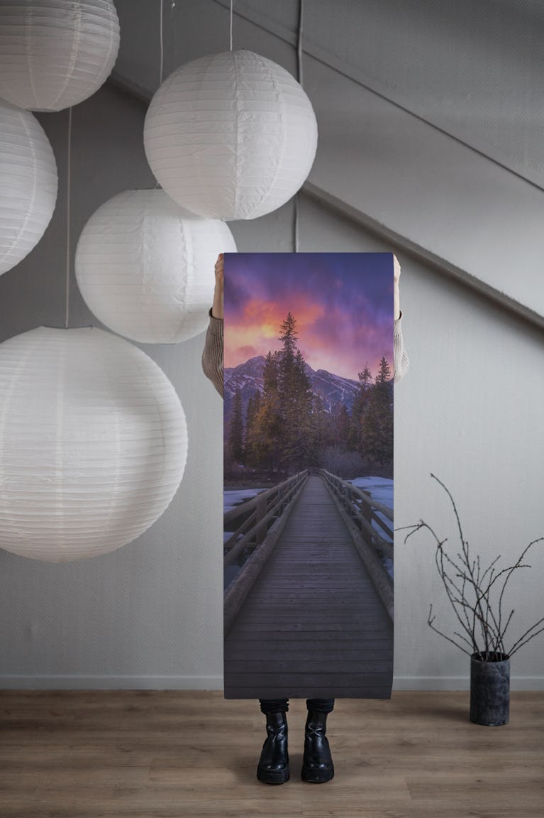 Pyramid Lake wallpaper roll