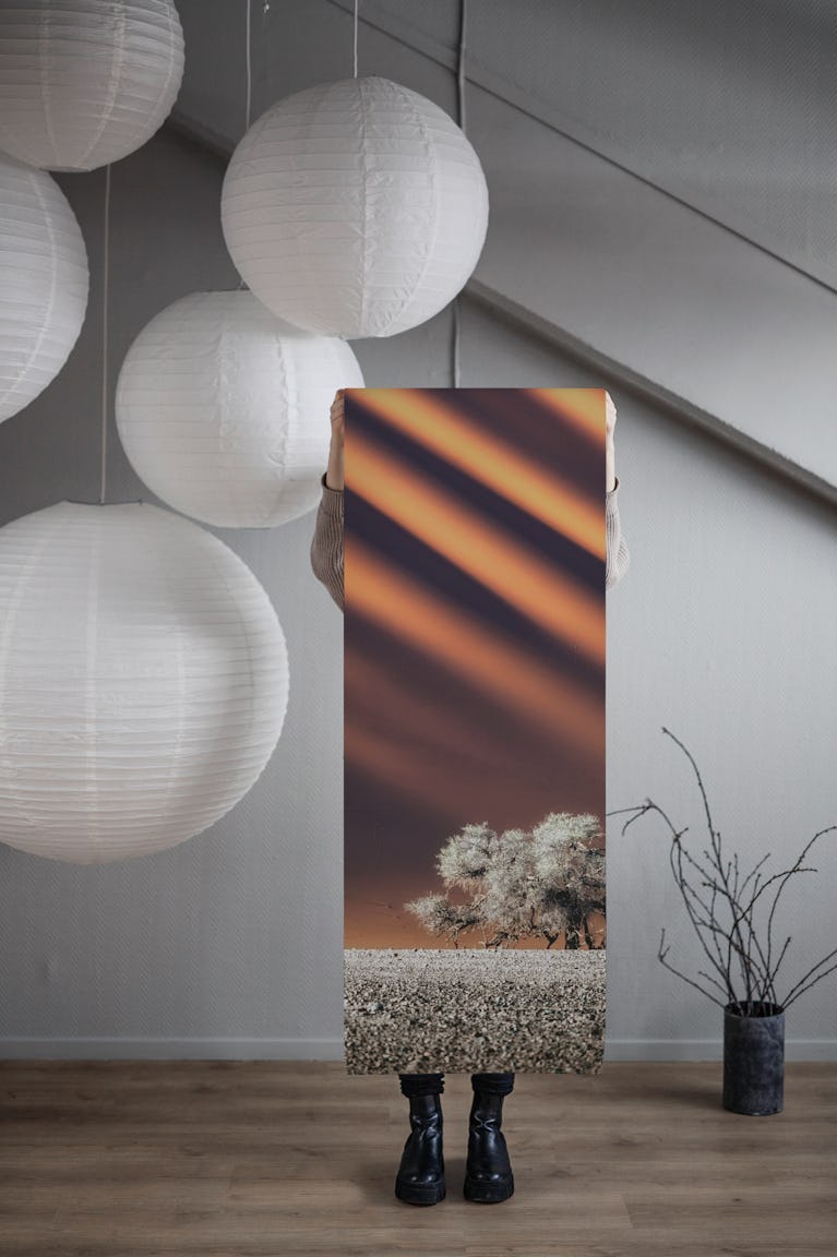 Another view of the famous object wallpaper roll