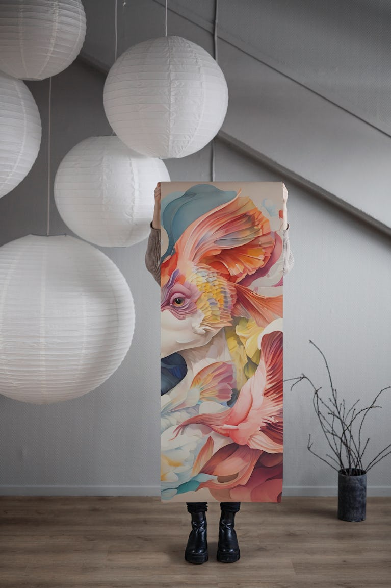 Fish Woman 1 wallpaper roll