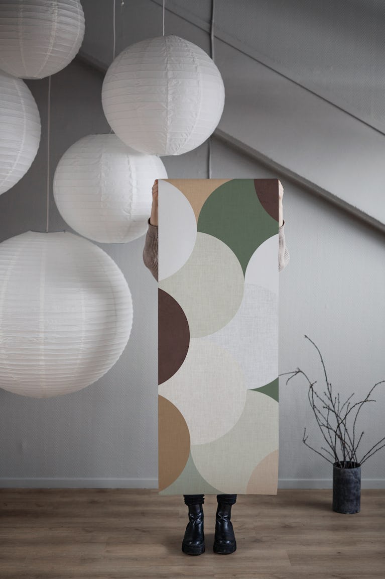 Geometric Modern wallpaper roll