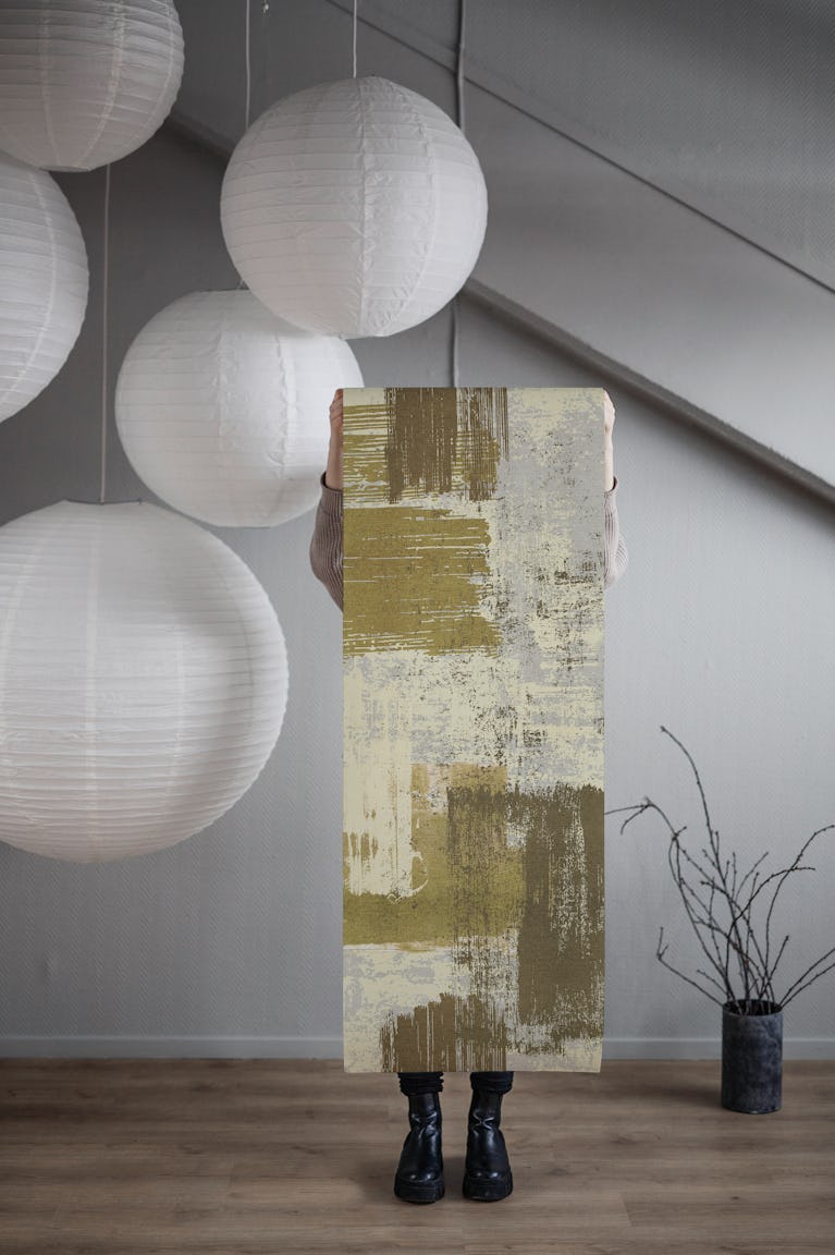 Rustic Brush Strokes wallpaper roll
