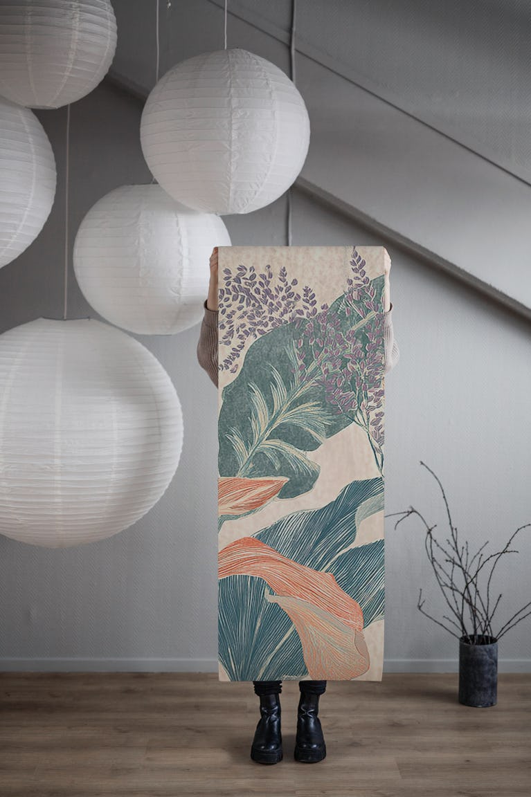 Botanical Natural Bliss wallpaper roll