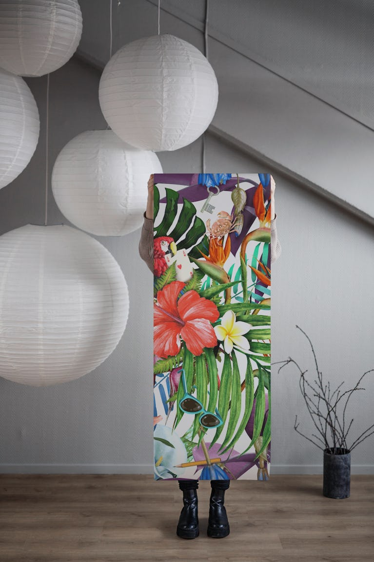 Mysterious Tropical wallpaper roll