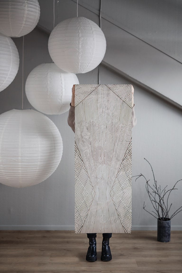 Japan Geometry Antique wallpaper roll