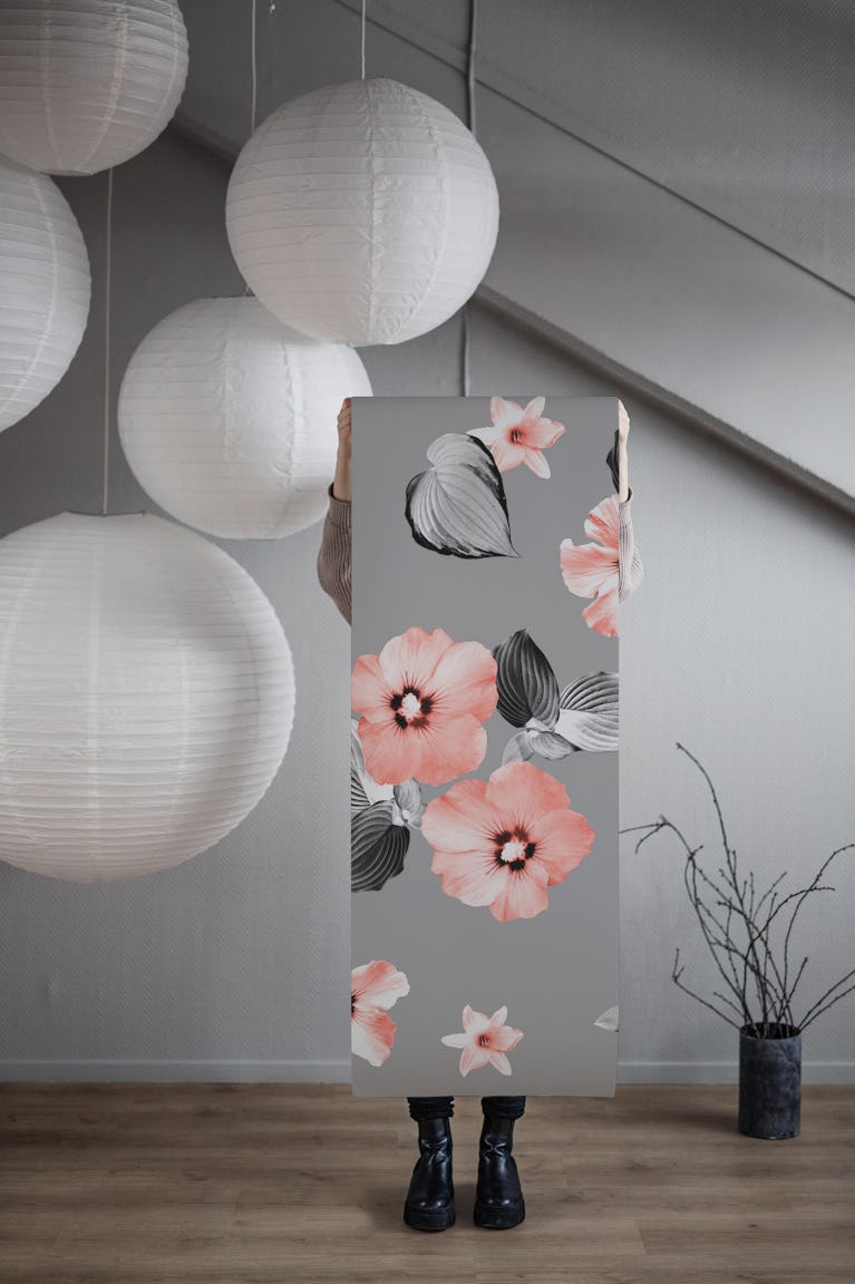 Living Coral Floral Dream 5 wallpaper roll