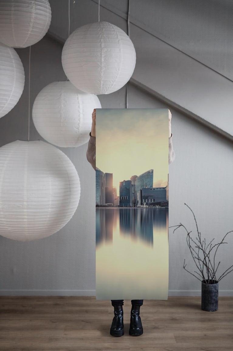 Marina Bay wallpaper roll