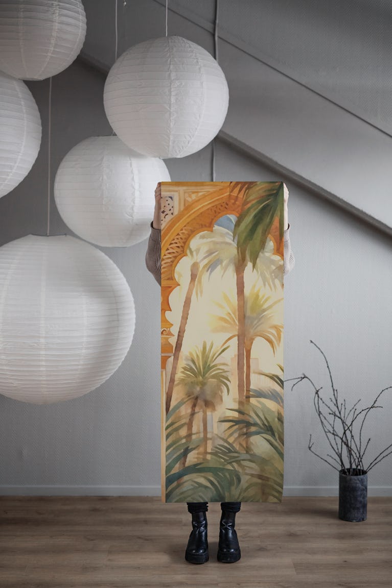 Oriental Palace wallpaper roll