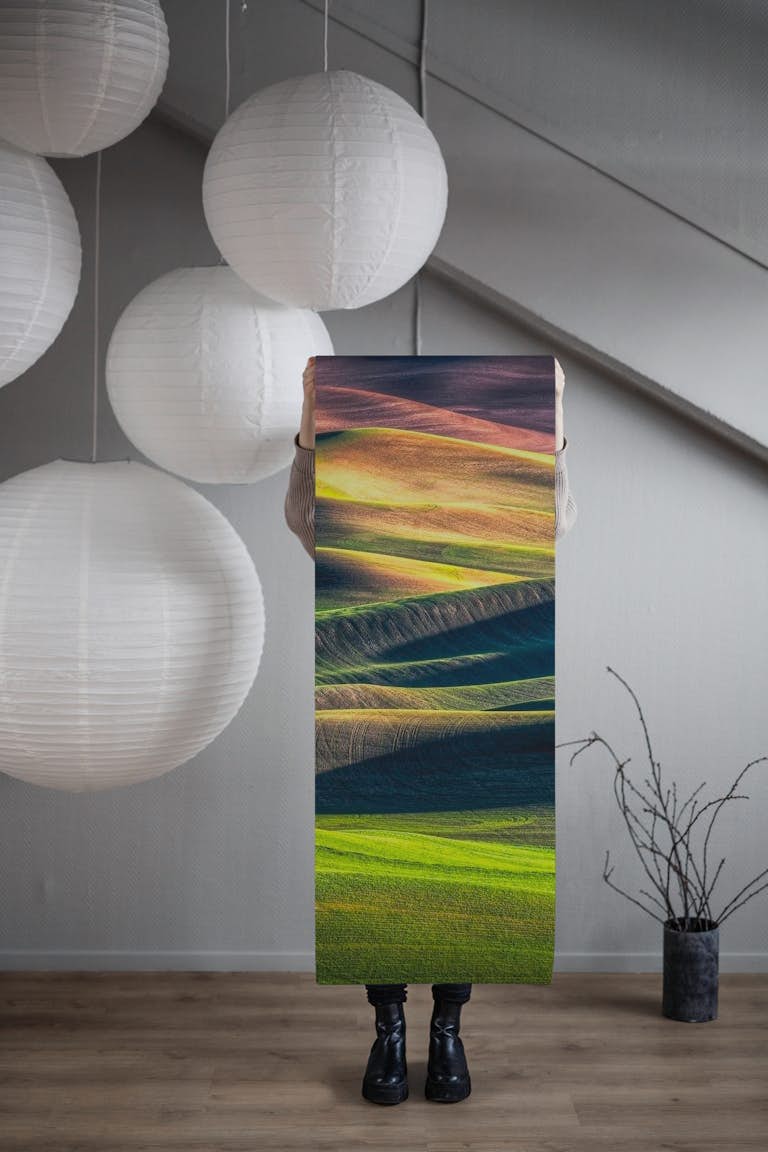 Spring Palette wallpaper roll