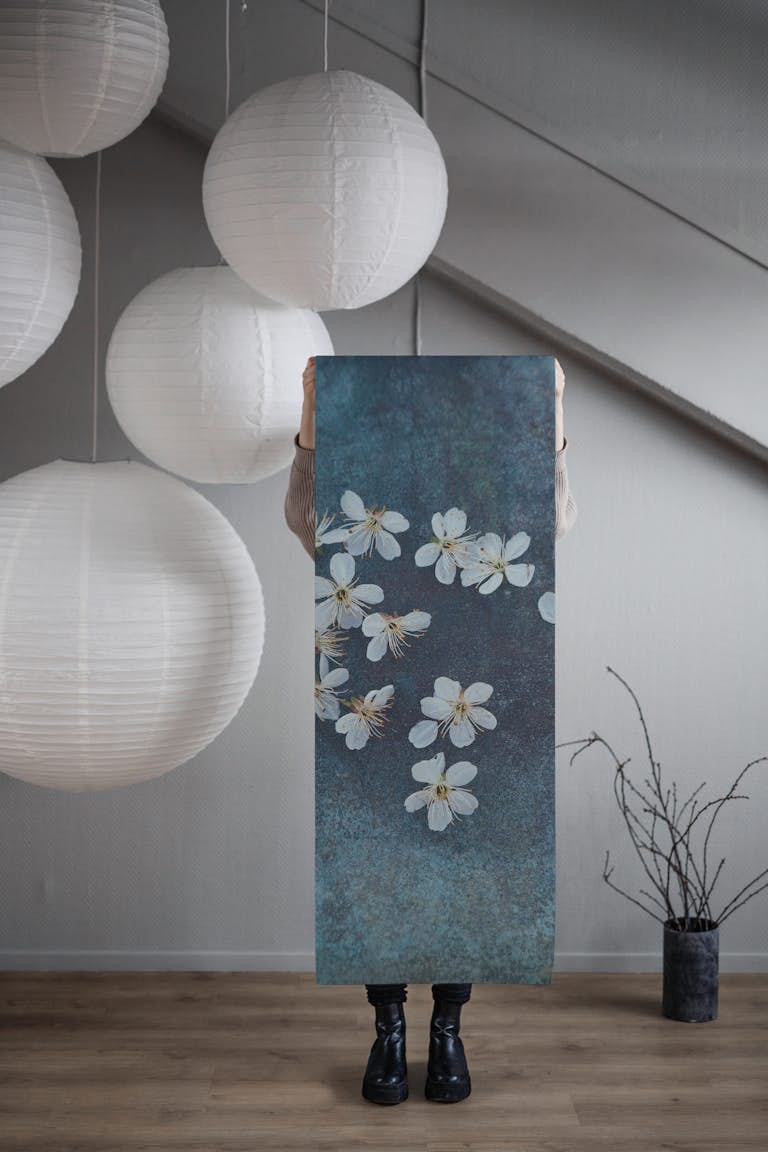 Delicate Sakura Blossom wallpaper roll