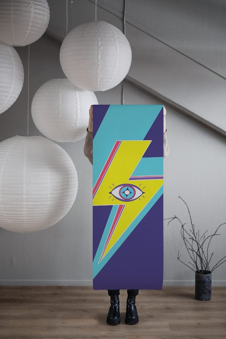 Funky Flash Pop Art wallpaper roll