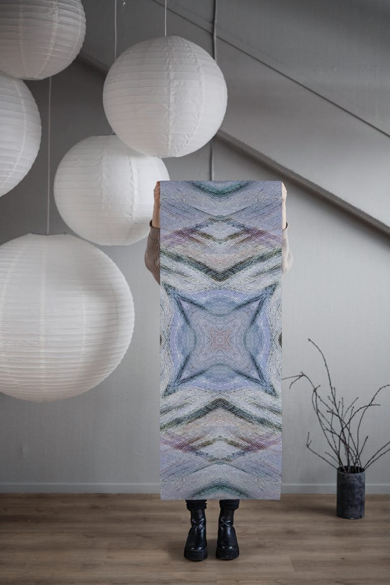 Woven Scandinavia Carpet v2 wallpaper roll