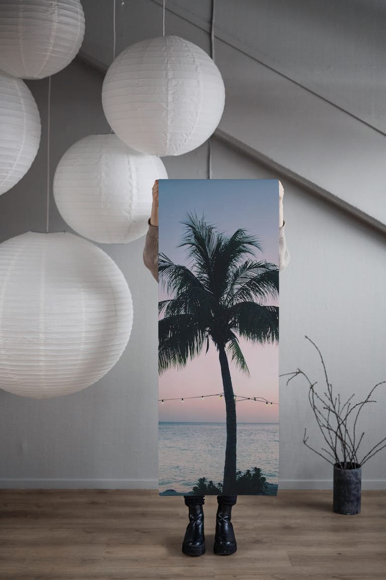 Vivid Palm Tree Dream 3 wallpaper roll