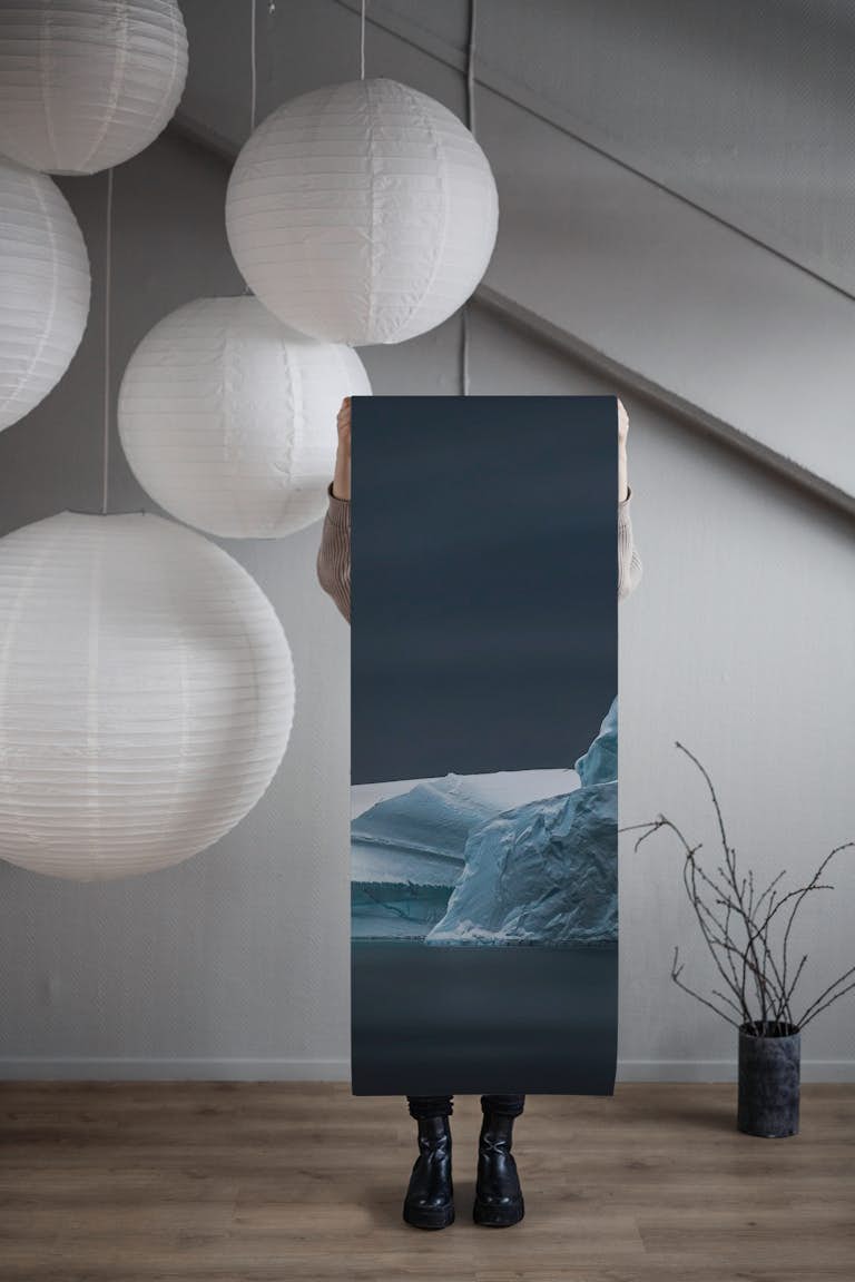 Serene Antarctic wallpaper roll